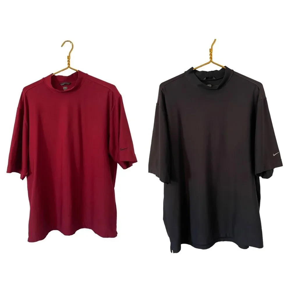 Nike Golf Dri-Fit Short Sleeve Mens Shirts, Size XL